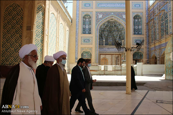 Photos: Secretary-General of ABWA visits projects of Reconstruction Headquarters of Holy Shrines in Najaf
