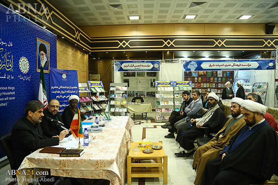 Photos: Session “The effect of translated works in publishing AhlulBayt (a.s.) teachings” in “Lights of Guidance” exhibition
