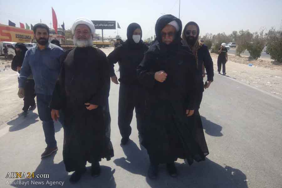 Secretary General of the AhlulBayt (a.s.) World Assembly in the Arbaeen 2022 Great Walk + photo