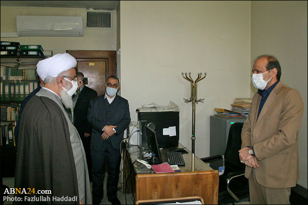 Photos: Ayatollah Ramazani visits different parts of AhlulBayt World Assembly in Tehran