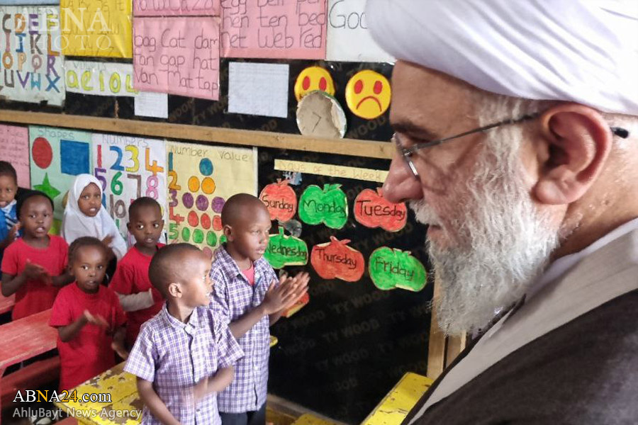 گزارش تصویری | بازدید دبیرکل مجمع جهانی اهل بیت(ع) از مدارس منتظر و اهل کساء شهر نایروبی