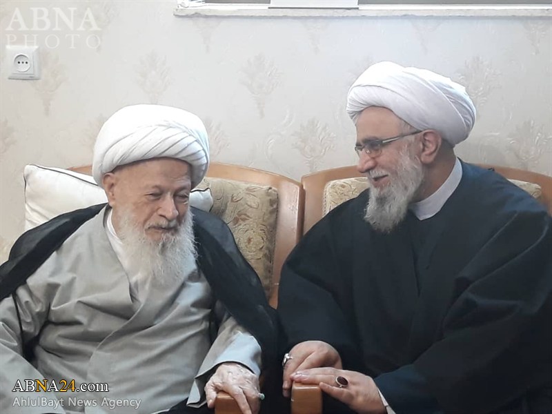 Photos: Secretary-General of AhlulBayt (a.s.) World Assembly meets with Ayatollah Mahfouzi