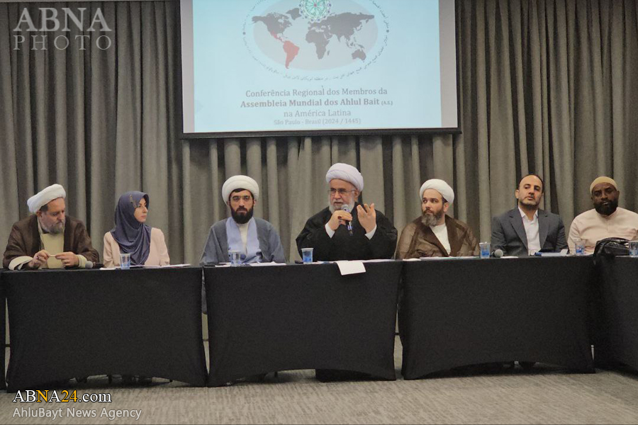 گزارش تصویری | حضور دبیرکل مجمع جهانی اهل‌بیت(ع) در جمع جوانان مسلمان آمریکای لاتین