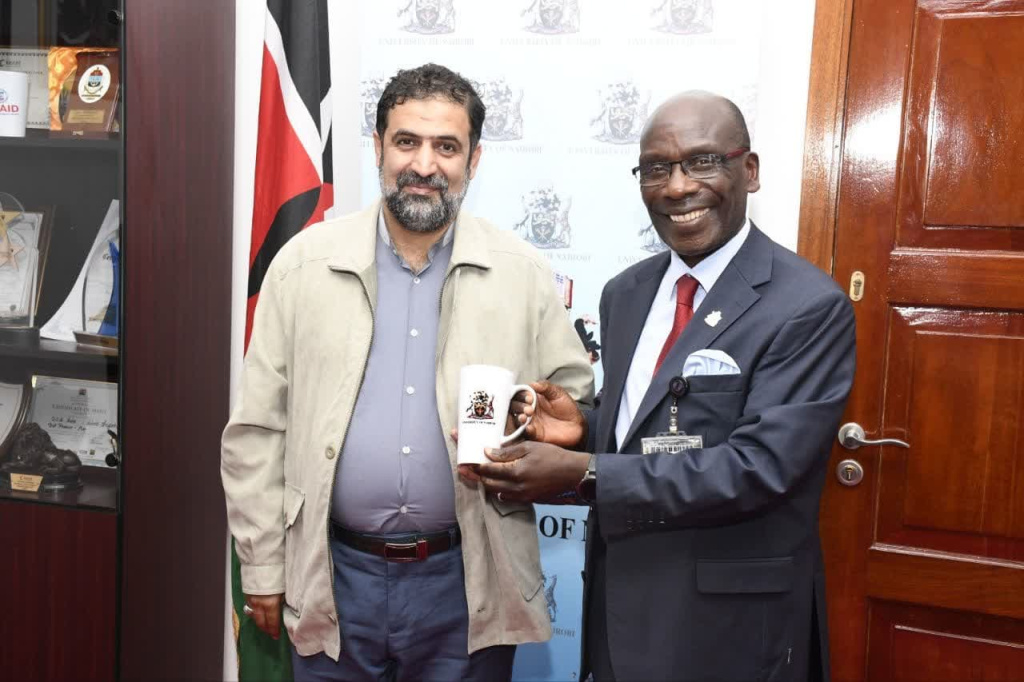 President of AhlulBayt (a.s.) International University met with the vice president of Nairobi University