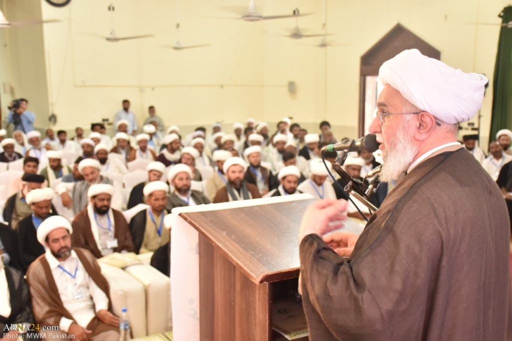 Foto Haber / İslamabad’da Ayetullah Ramazani’nin Konuşması Eşliğinde Gadir ve Aşura Konferansı