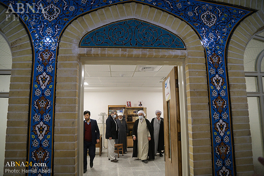 گزارش تصویری/ بازدید آیت‌الله رمضانی از ساختمان جدید جامعة آل البیت(ع) العالمیه