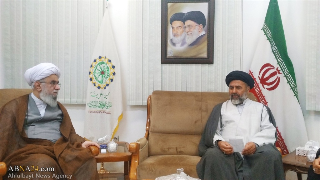Встреча имама Джумы города Балхаба Афганистана с Аятоллой Рамезани