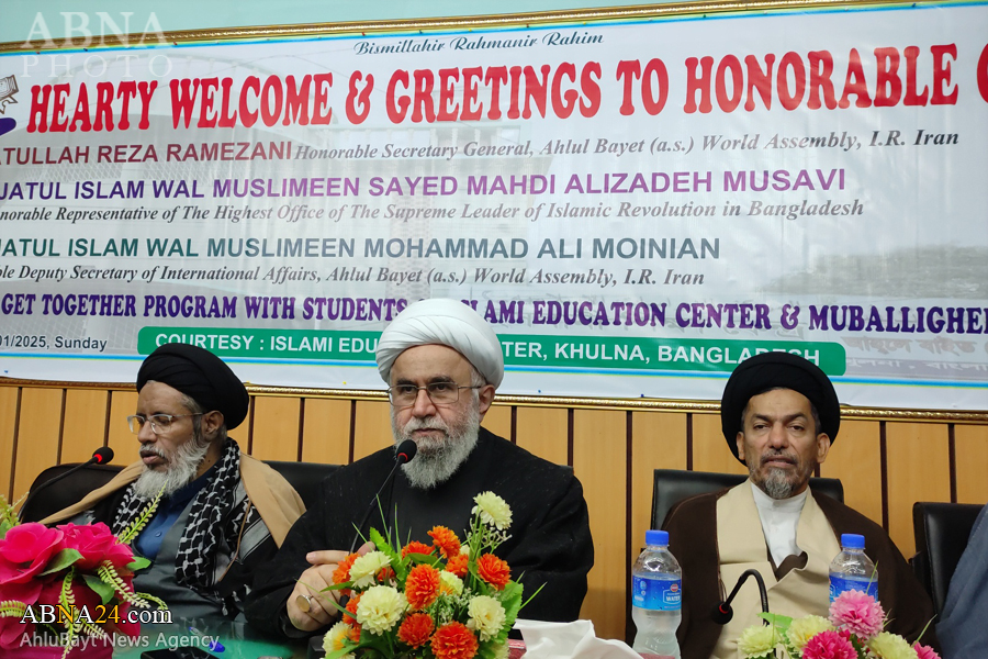 Photos: Bangladeshi missionaries meet with Secretary General of AhlulBayt World Assembly