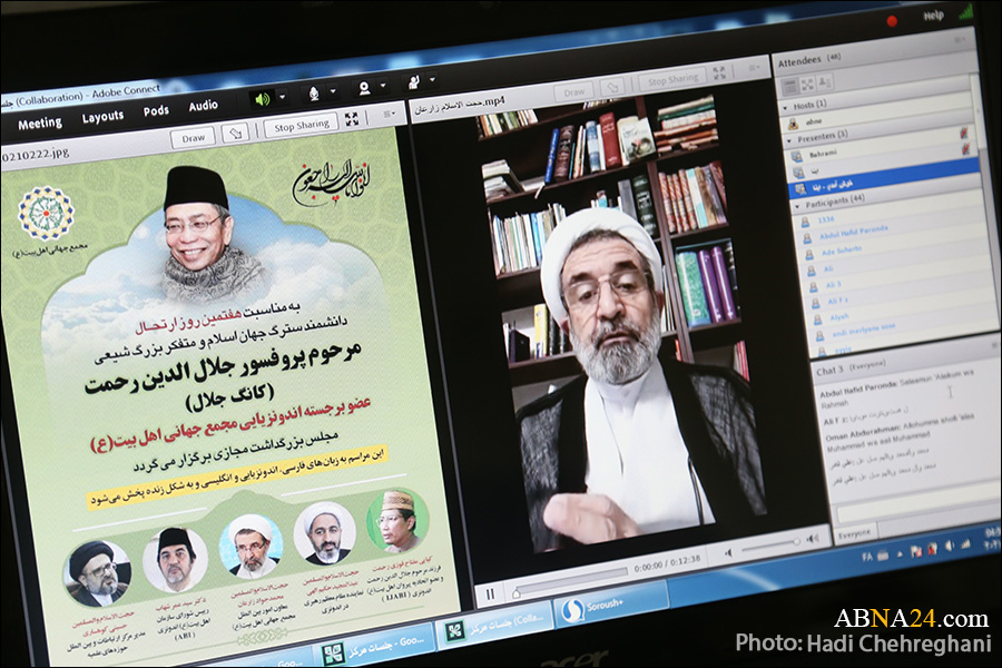دکتر زارعان: پروفسور جلال الدین رحمت، همه شاخص های موفقیت در اسلام را داشت