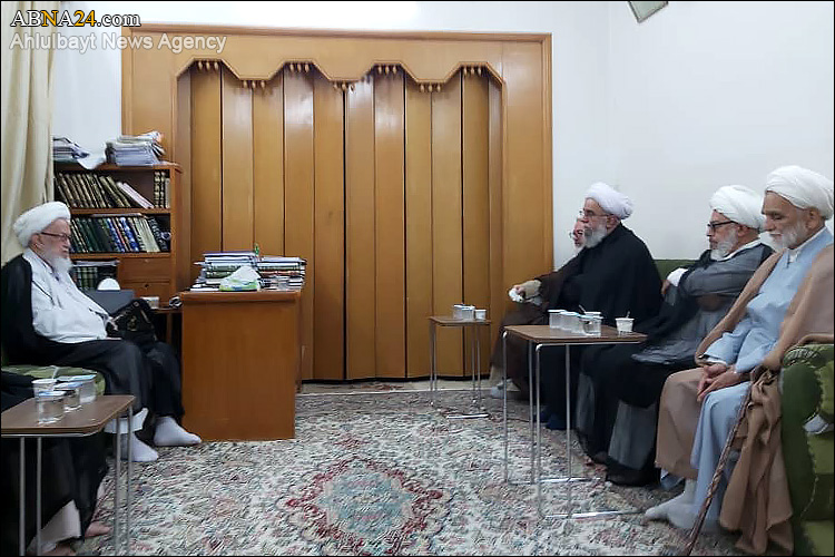 Secretary-General of the AhlulBayt (a.s.) World Assembly met with Ayatollah Fayyaz + photos