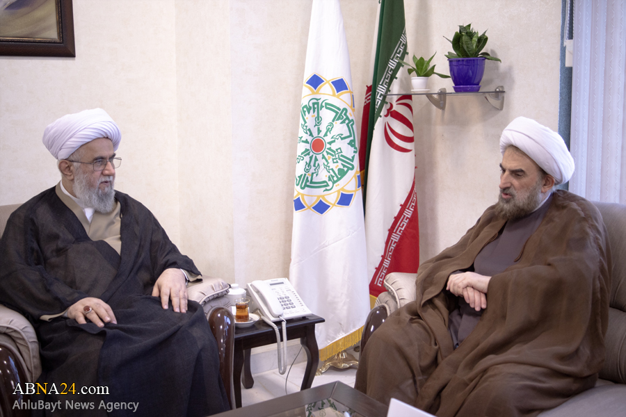 سفير الجمهورية الإسلامية الإيرانية في الفاتيكان يلتقي بآية الله رمضاني + صور